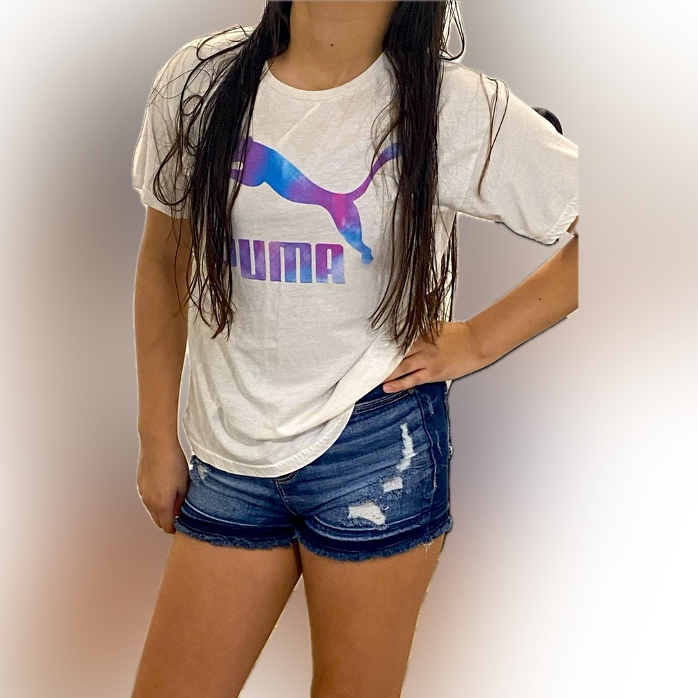 Tie die puma shirt # puma
